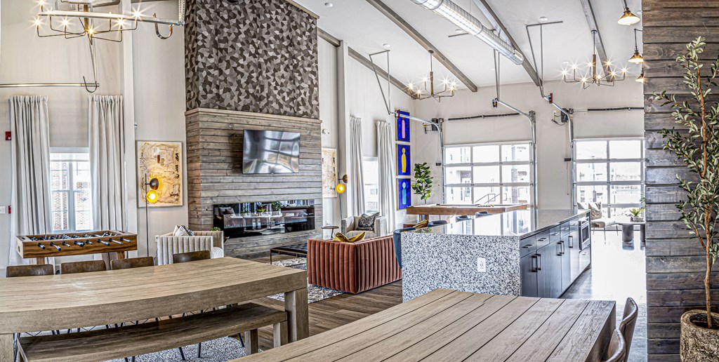 Clubroom at Heartland View Apartments, Wentzville