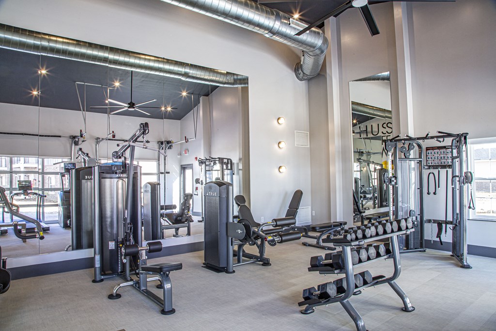 Fitness Center at Heartland View Apartments, Wentzville, MO