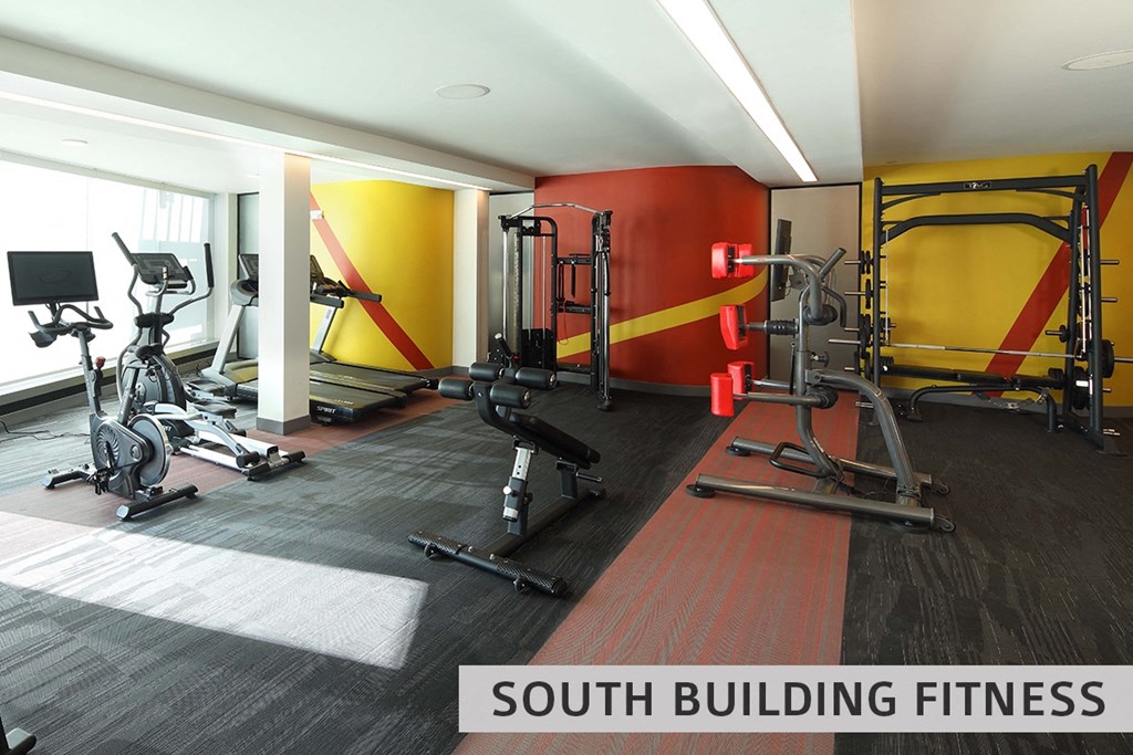 the gym at south building fitness  at Expo at Forest Park, St. Louis, MO