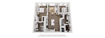 Unit L Floorplan at The Rail, St. Louis Missouri