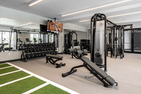 Modern Gym at The Rail, St. Louis