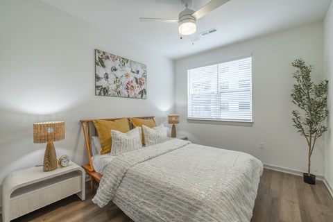 Bedroom with Window at Timber Club, Missouri, 63304