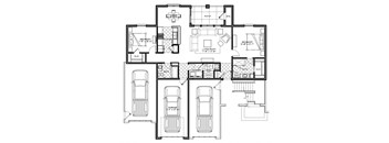 2 bed 2 bath Floorplan at The Residences at Toscana Park, Indiana