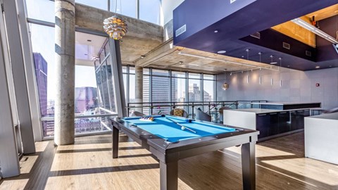 Interior Image of Pool Table