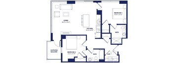 Unit 13 1058sf at Two Twelve Clayton, Missouri