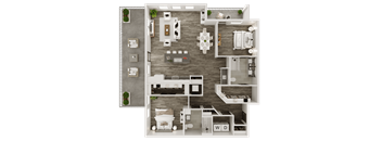 the bedroom floor plan of a 2103 sq ft house
