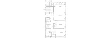 2 bed 2 bath A Floorplan at Studebaker Lofts, South Bend, IN, 46601