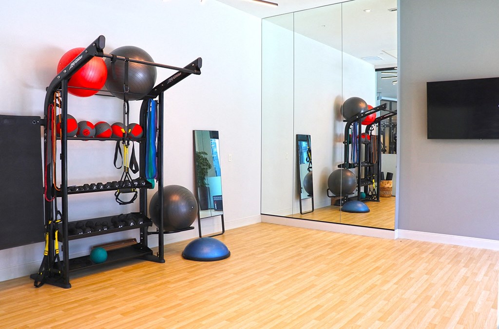 Modern Fitness Center at Wildhorse Apartments, Chesterfield, Missouri