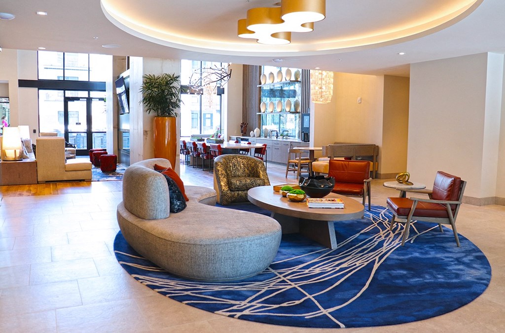 Community Room at Wildhorse Apartments, Chesterfield, 63017