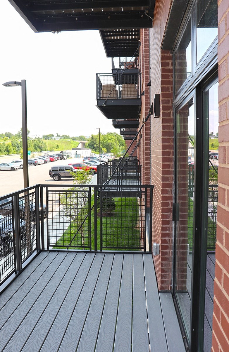 Large Balcony at Wildhorse Apartments, Missouri