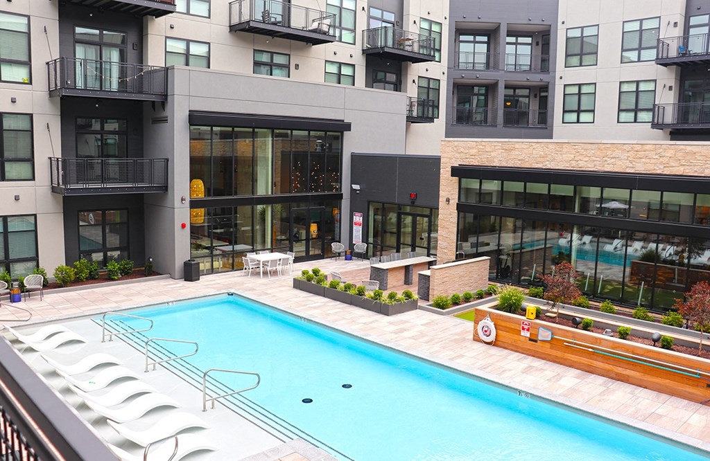 Pool at Wildhorse Apartments, Chesterfield, MO, 63017