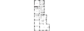 YH Penthouse 3100sf Floor Plan at York House, Missouri, 63108