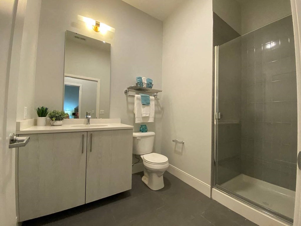 Bathroom at The Georgian Apartments, St Louis, 63104