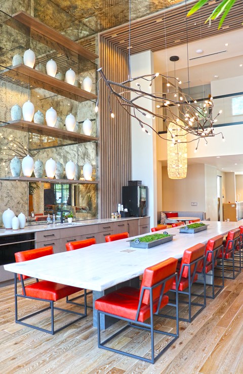 Lobby at Wildhorse Apartments, Chesterfield, 63017