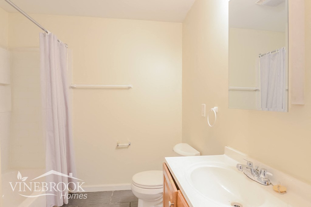 a bathroom with a sink toilet and a shower