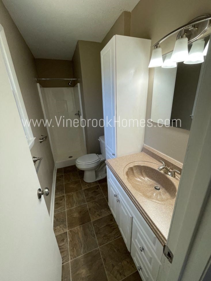 a small bathroom with a sink and a toilet