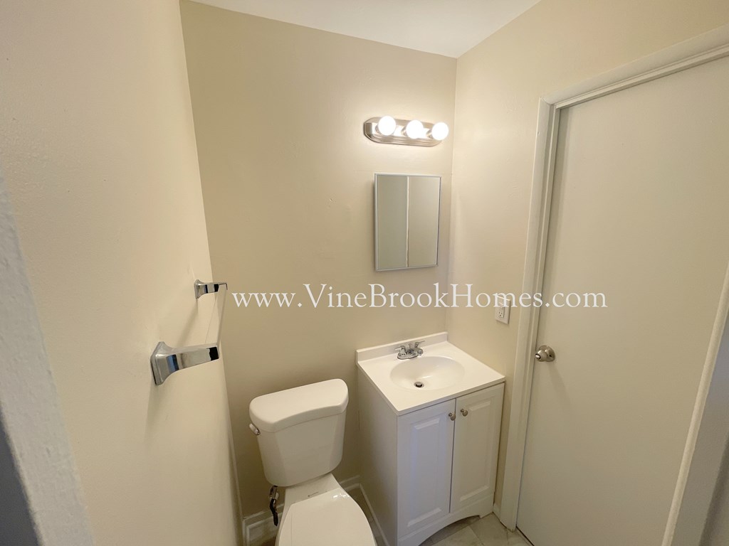 a small bathroom with a toilet and a sink