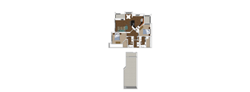 two bedroom Summit upper with or without garage