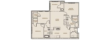 Three bedroom floorplan at Washington Landing in Charles Town, WV