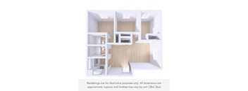 A series of images showing different views of a room with a staircase and furniture.