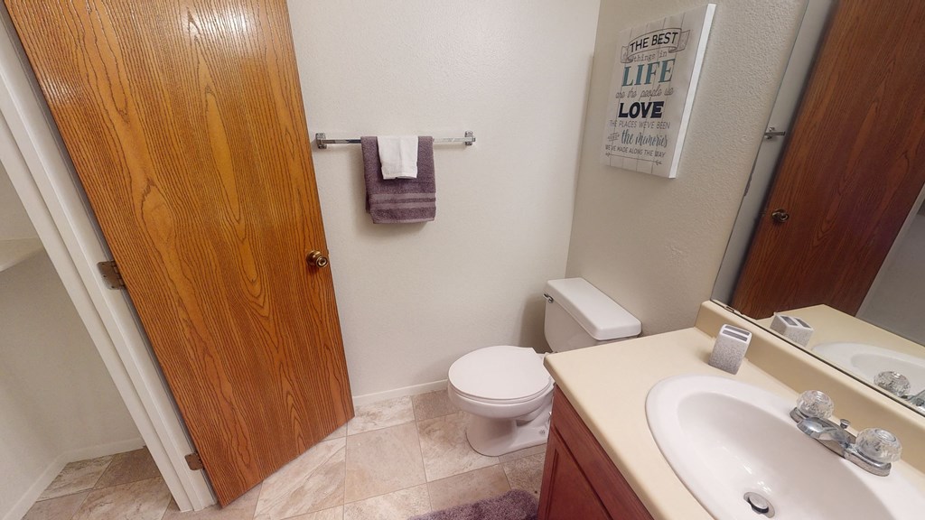 Luxurious Bathroom at Antelope Ridge, Box Elder, South Dakota