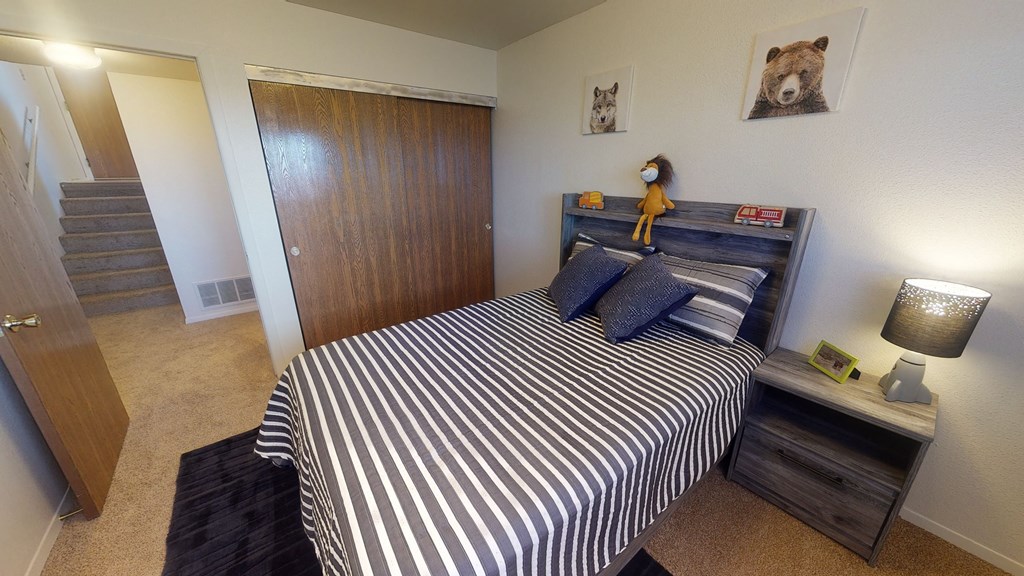Bedroom With Closet at Antelope Ridge, Box Elder
