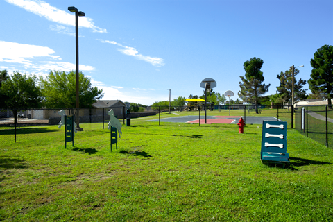 Community space at the Village at Cottonwood Springs, El Paso TX