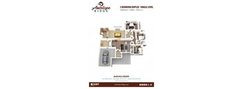 the address residence dubai opera 3 bedroom floor plan  at Antelope Ridge, South Dakota, 57719