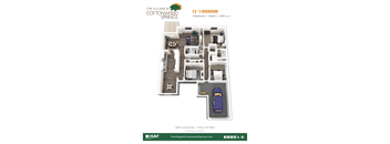the villa at cottonwood springs apartments floor plan with car parking