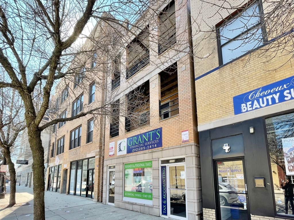 the building in which the beauty shop is located