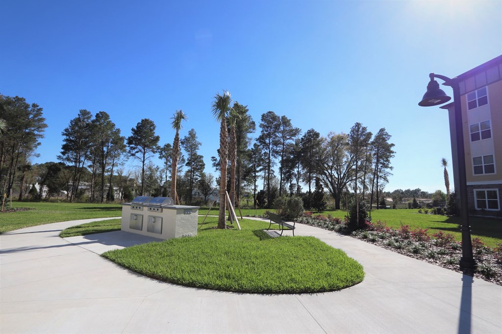 Resident Grilling Area