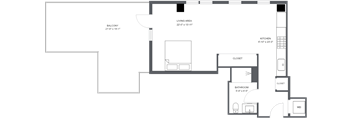 a floor plan of a house
