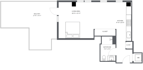 a floor plan of a house