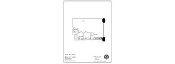 a floor plan of a home with a bedroom and baths