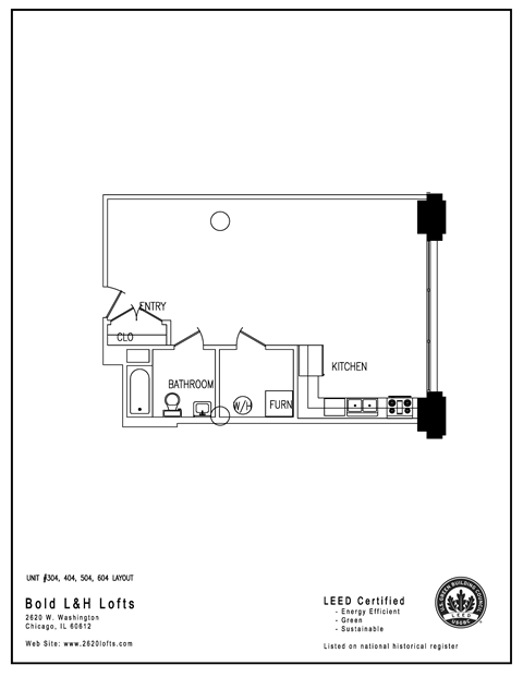 a floor plan of a home with a bedroom and baths