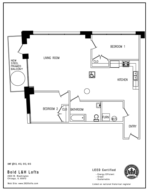 a floor plan of a house with a bedroom and a living room