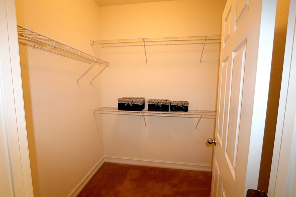 A white door is on the right of the image.