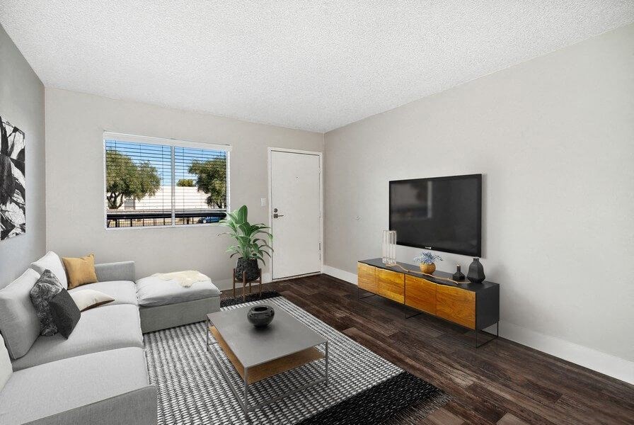Model living room