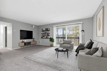 Model living room with sliding glass door - Photo Gallery 6