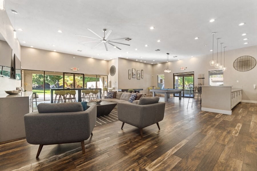 Clubhouse lounge area at Verona Park, Arizona