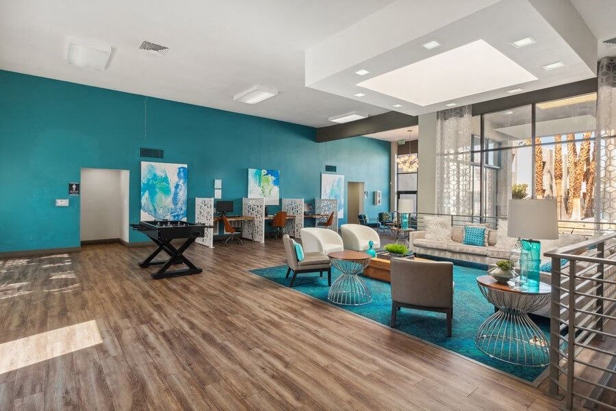Community lobby interior
