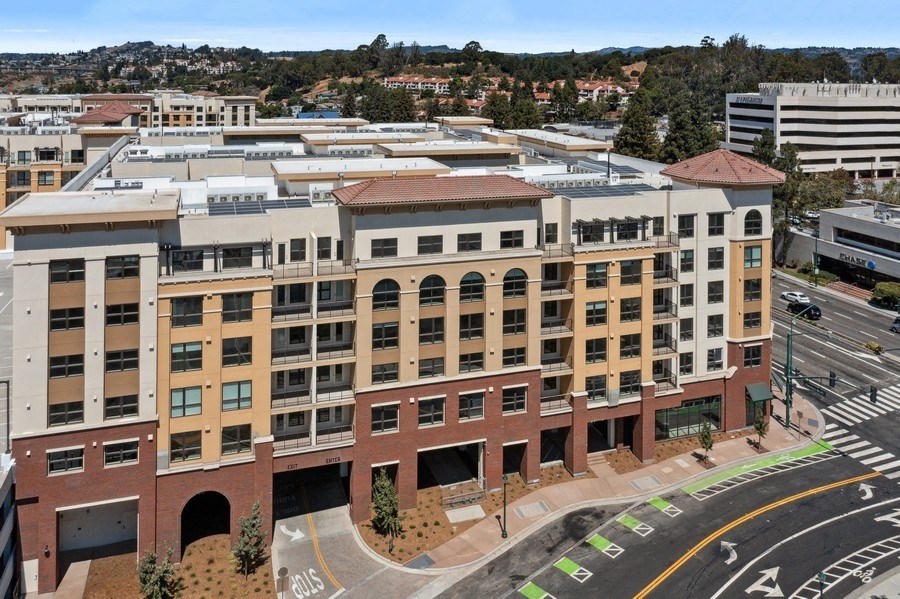 Apartment building exterior