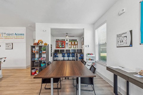 Project Access Center at Alta 3Eighty Apartments located in Aubrey, TX.