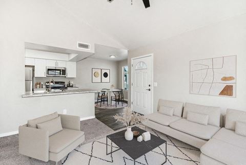 Model living room