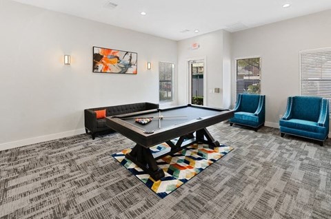 Clubhouse game room