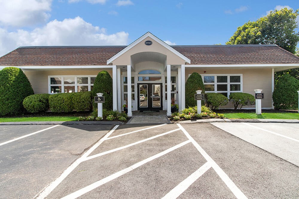 Leasing office exterior