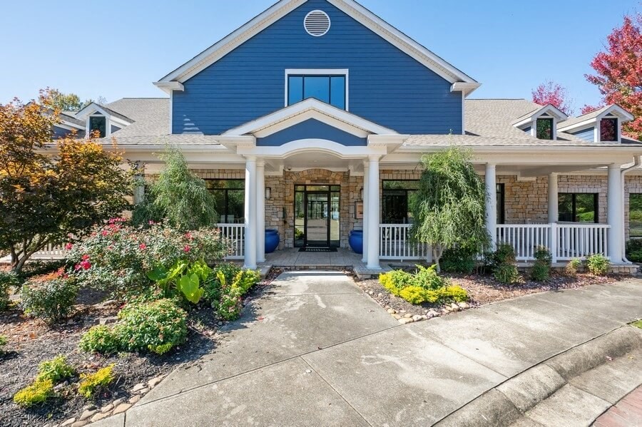 Clubhouse front entrance