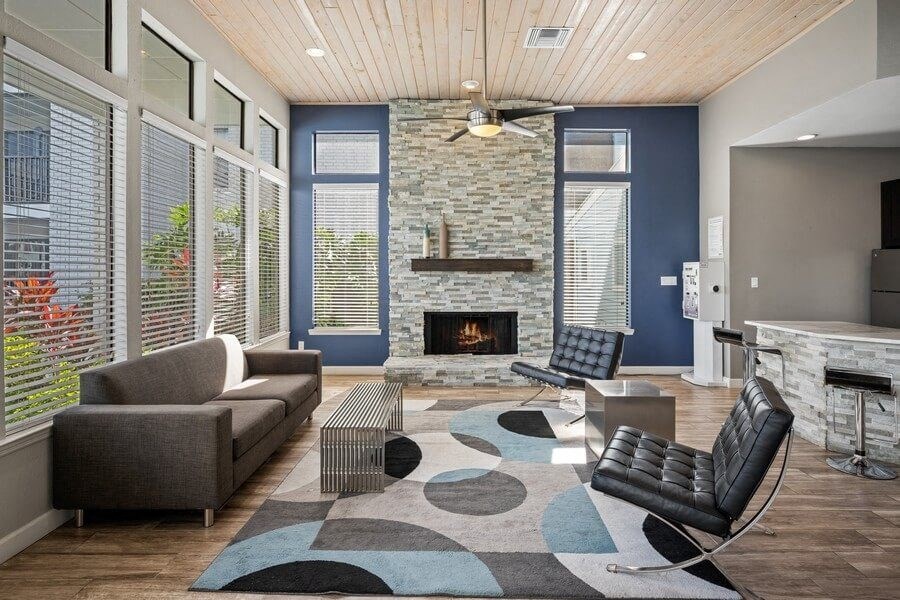 Resident lounge interior