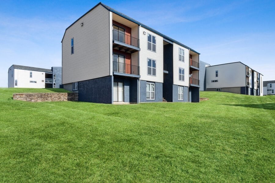 Apartment building exterior