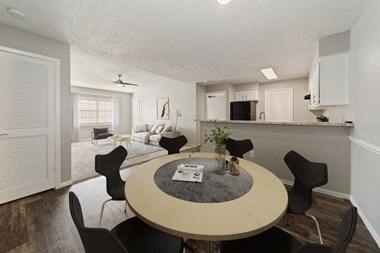 Model dining room